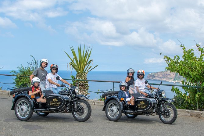 Madeira Sidecar Adventure – Old West Road (1 or 2 Persons) - Comfort, safety, and the open-road reality