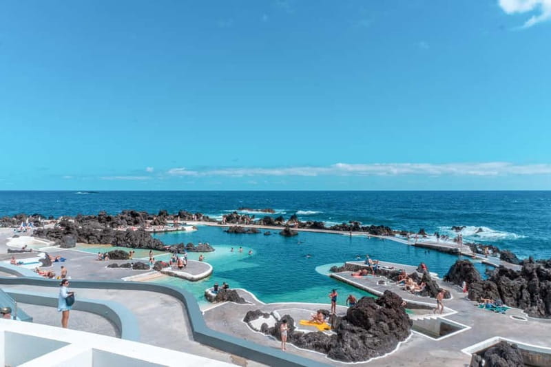 Madeira: Skywalk, Porto Moniz, Seixal, and Fanal 4WD Tour - Ponta do Sol closes the route at an easy pace