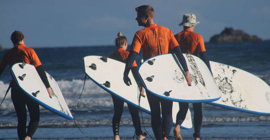 Madeira: surf lesson at Porto da Cruz - A closer look at the equipment and instruction