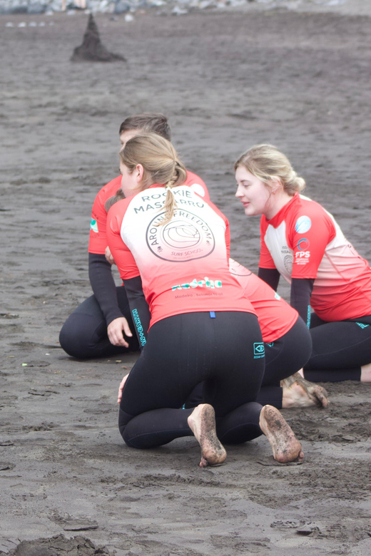Madeira: Surf Lessons - The opening briefing and safety check