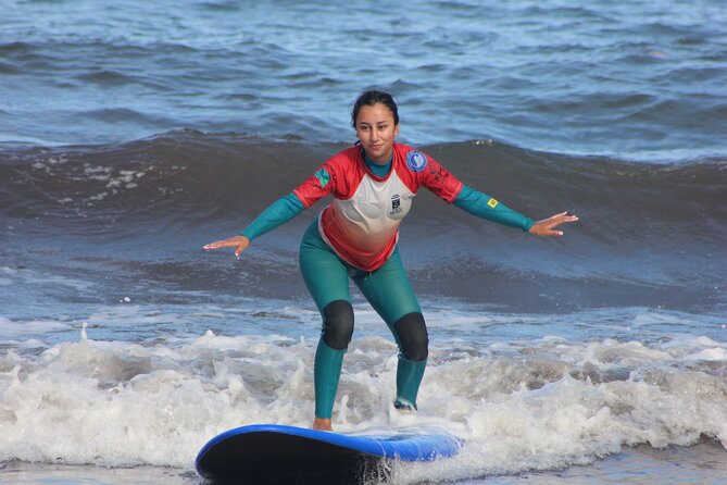Madeira Surfing Lessons - Aroundfreedom Surf School - A first surf lesson on Madeira’s volcanic coast