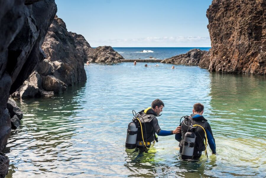Porto Moniz: Diving with Sharks and Rays in Madeira Aquarium - A behind-the-scenes look at the technical zone