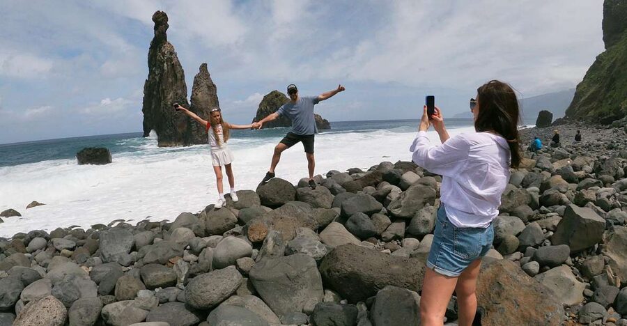 Porto Moniz Natural Pools and Waterfalls Private Tour - Câmara de Lobos starts the day by the harbor