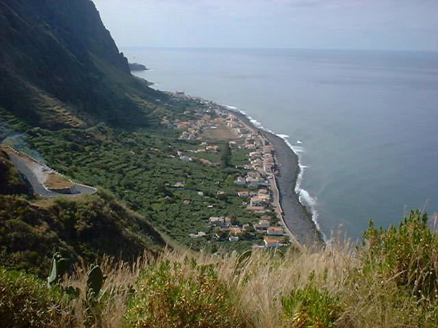 Prazeres: Full-Day Nature Walk - Looking down toward Paul do Mar