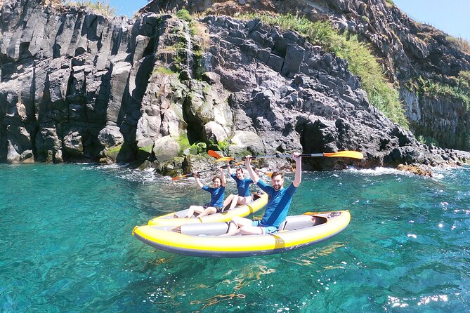 Private Kayak Tour & Snorkeling in Câmara de Lobos - The GoPro photos are more useful than they sound