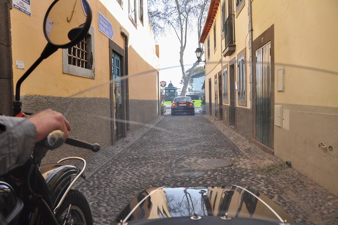 Private Sidecar Tour – Downtown Funchal for 1 or 2 People - Pickup at your hotel, apartment, or cruise ship
