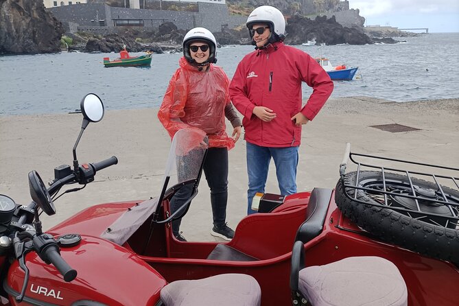 Private Sidecar Tour – Downtown Funchal for 1 or 2 People - Nazaré viewpoint and the first wide view