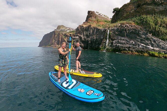Private Stand Up Paddle Tour in Câmara de Lobos - The guide and the beginner experience