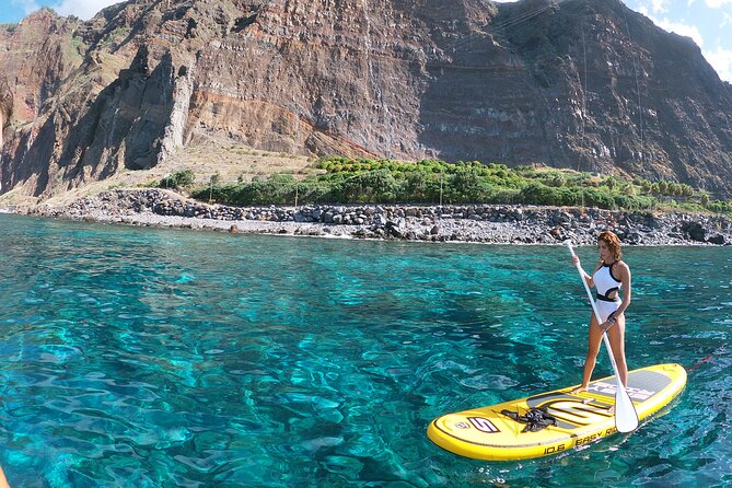 Private Stand Up Paddle Tour in Câmara de Lobos - Cabo Girão from the water
