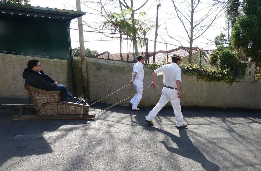 Private tour:Tuk Tuk Ride to Monte Funchal Toboggans - From your pickup point to the hills above Funchal