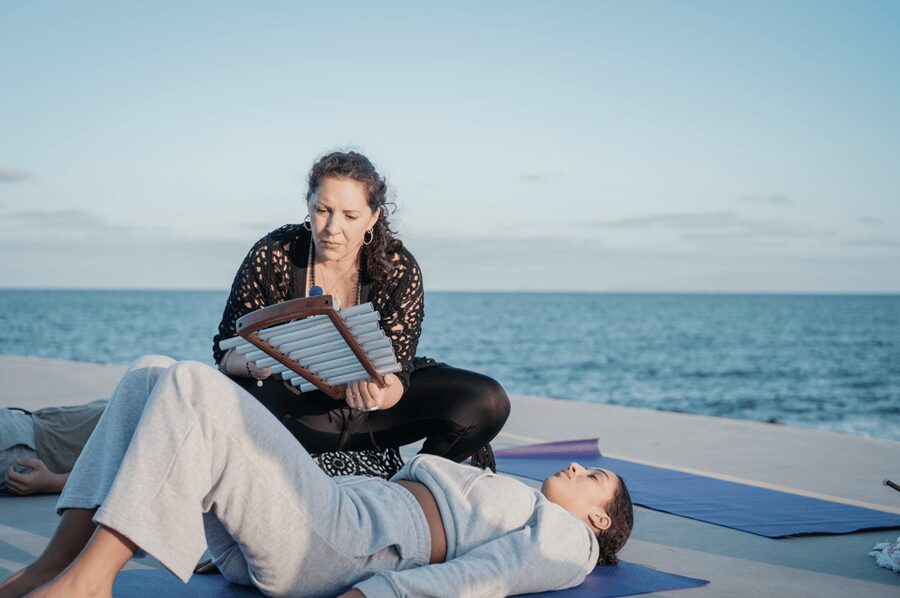 Private Yoga & Sound Bath by the Ocean - What to expect from the instructor and language options