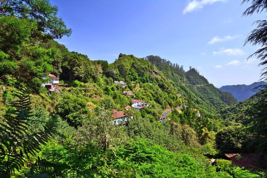 Ribeiro Frio / Portela - Levada Walk - The levada section and its changing light