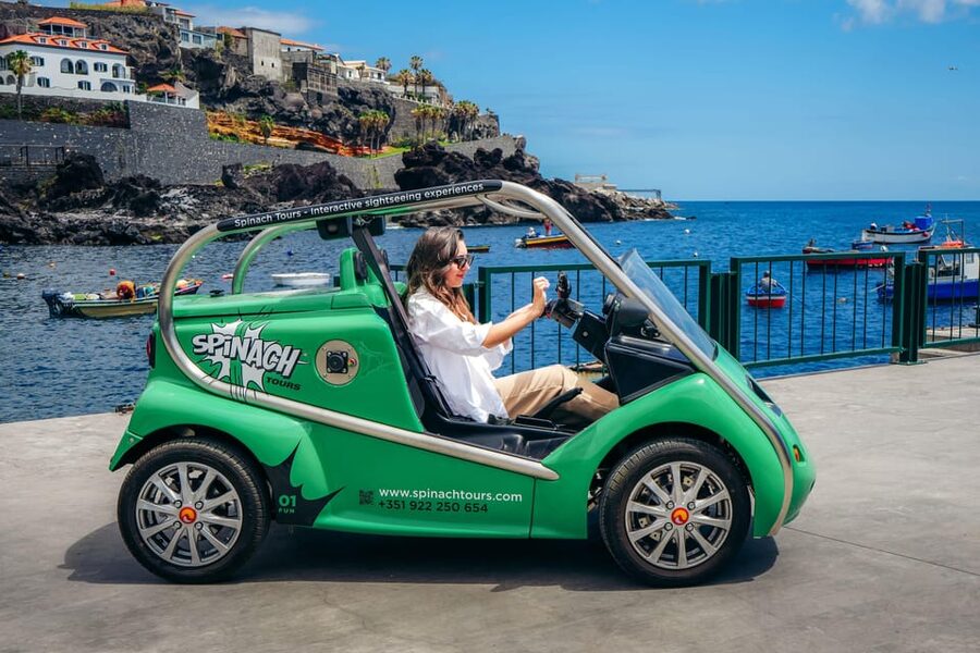 Self-drive Guided Tour | Explore Funchal on an Electric Car - Choosing between the three routes