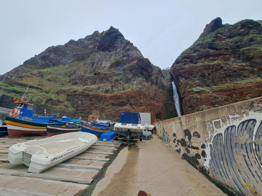 South Madeira: breathtaking coastal trip incl. Porto Moniz. - Calheta from above, then the sugar mill below