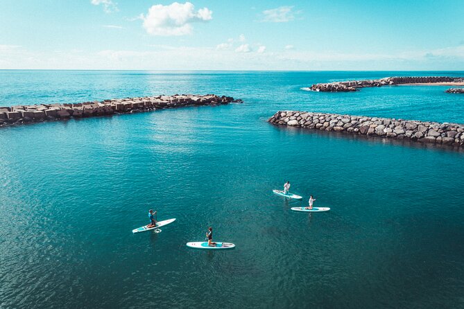 Stand Up Paddle Private Lesson in Calheta Beach - Starting at Calheta Beach with a Private Board