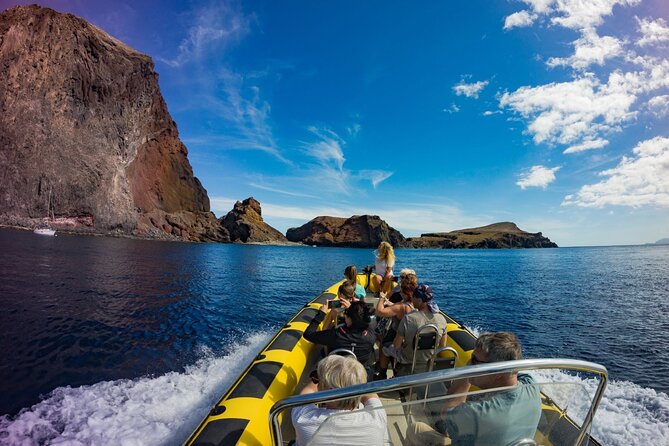Whale & Dolphin Watching in Madeira - Prainha do Caniçal and the swim stop